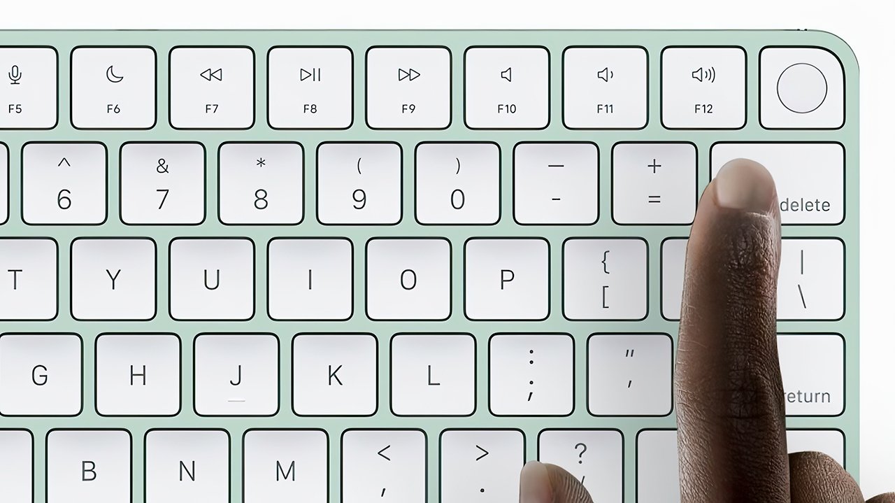 Apple ships an updated Magic Keyboard with Touch ID with the 24-inch iMac
