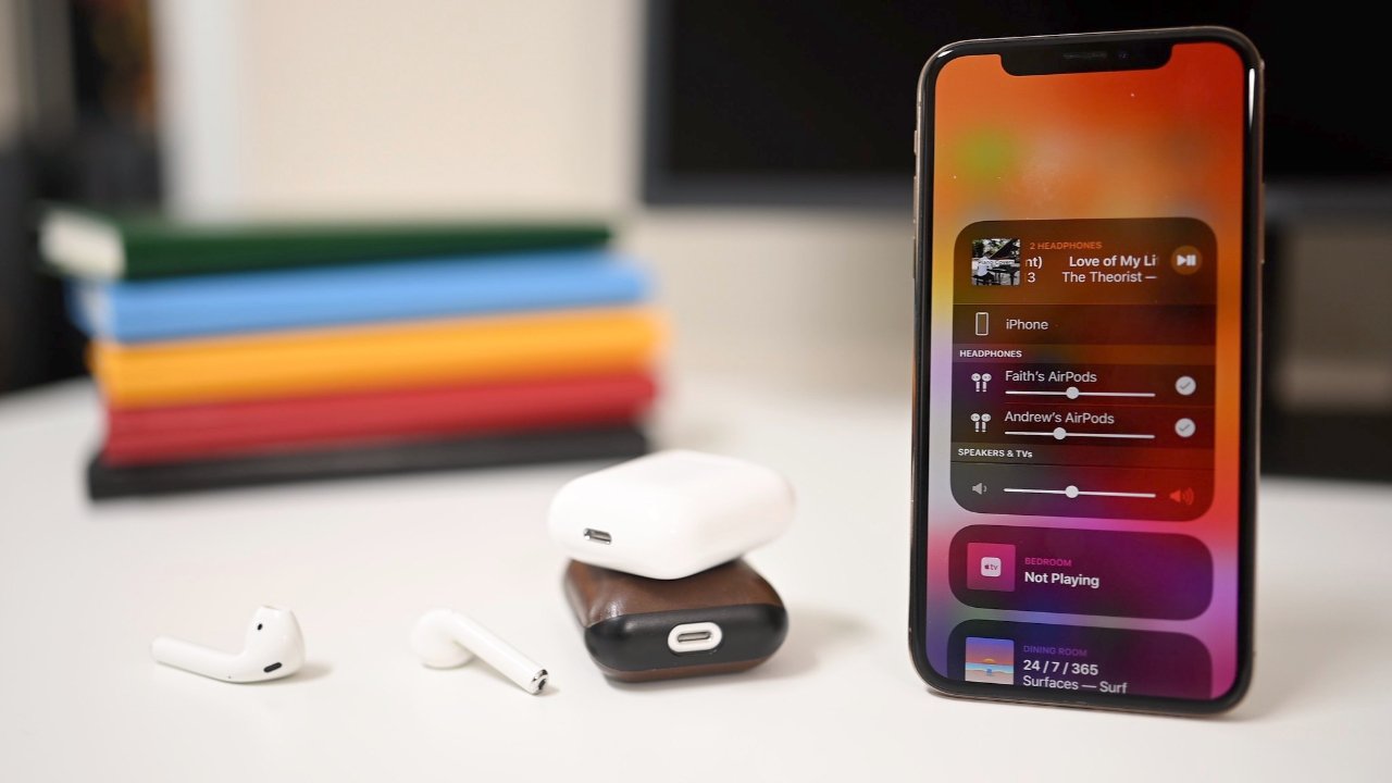 Share audio to multiple sets of AirPods