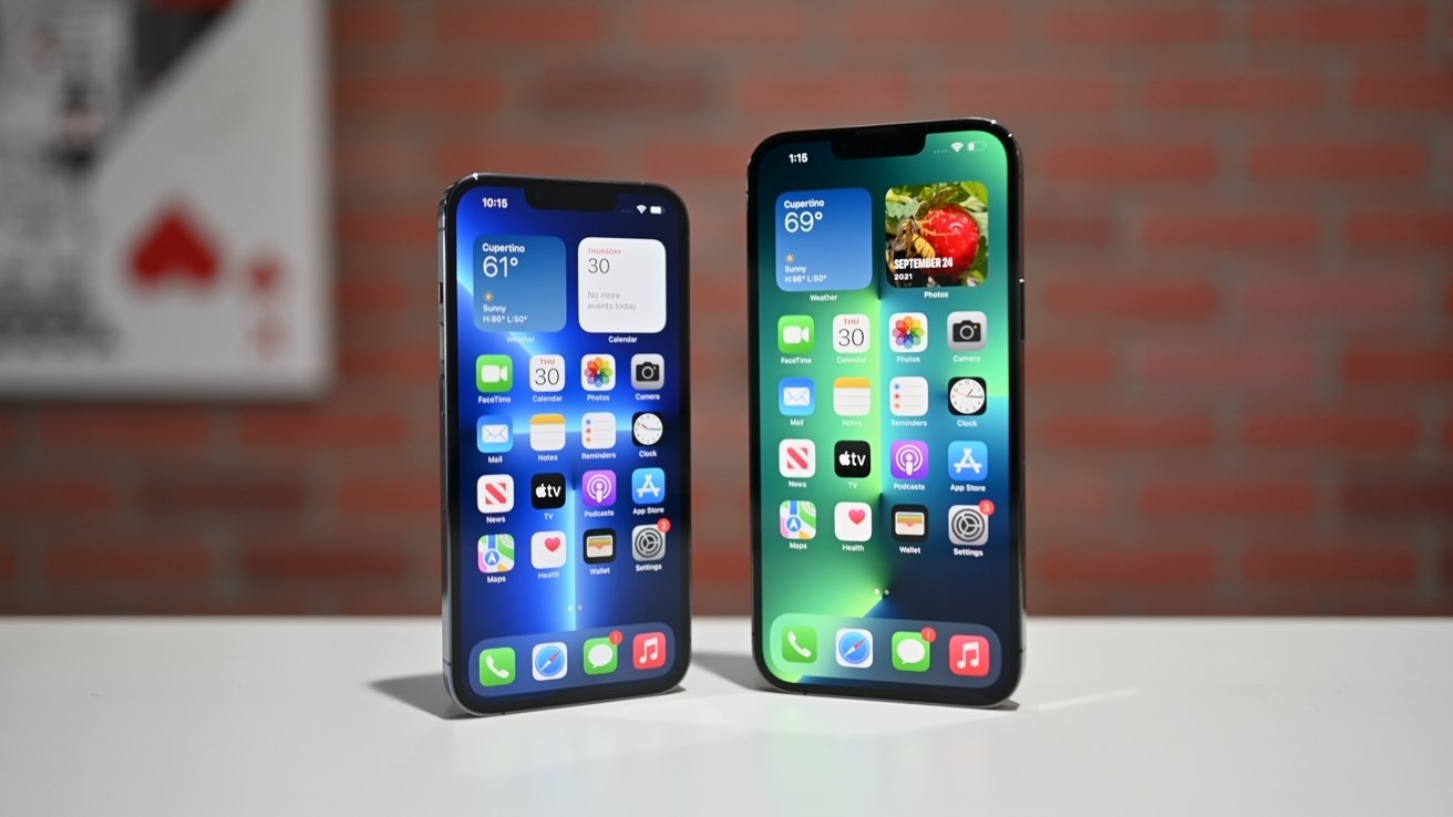 The notch is noticeably smaller