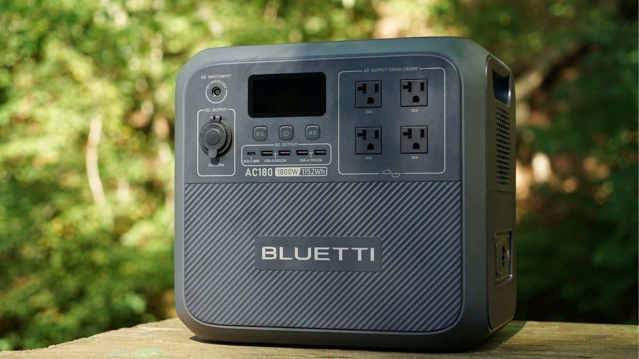 A portable power station packed with features