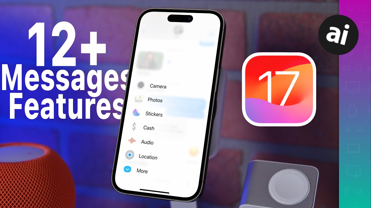 Hands on with all the new Messages features in iOS 17