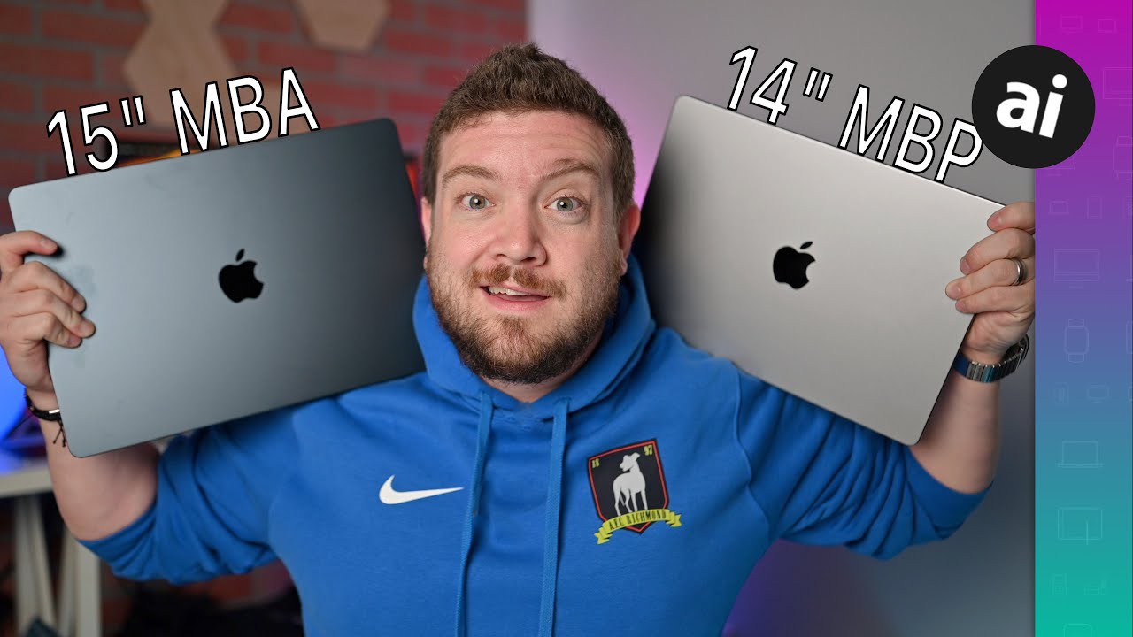 15-inch MacBook Air vs 14-inch and 16-inch MacBook Pro  — compared